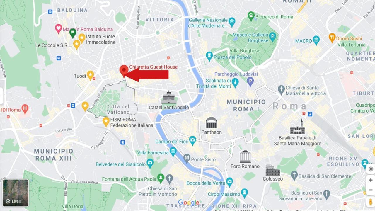 Chiaretta Guest House Рим Экстерьер фото